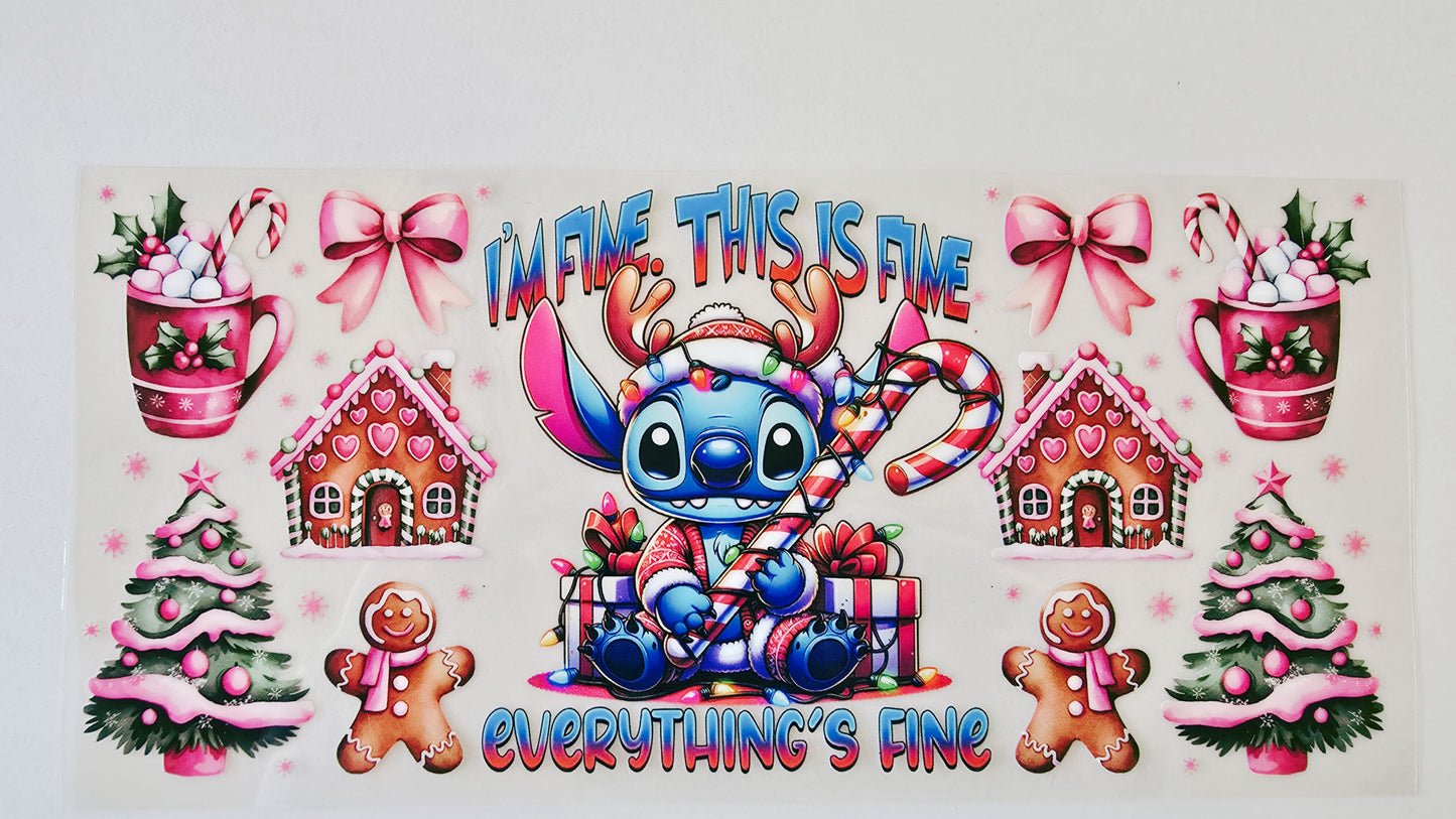 Everything's Fine Stitch Christmas