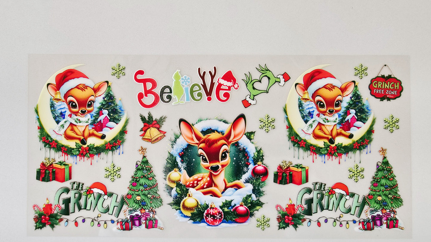 Grinch Free Zone Deer