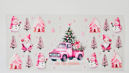 Pink Christmas Tis the Season