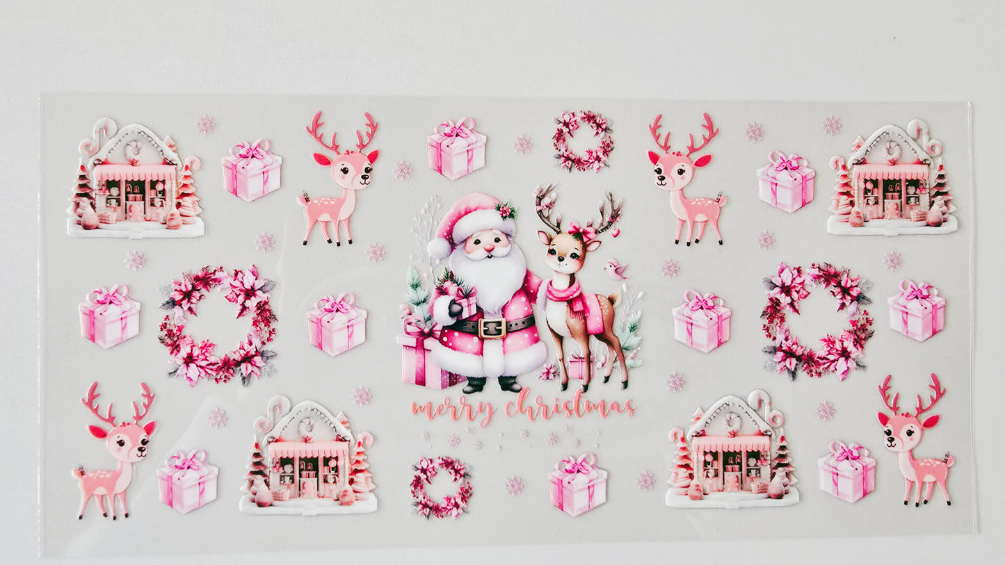 Pink Merry Christmas