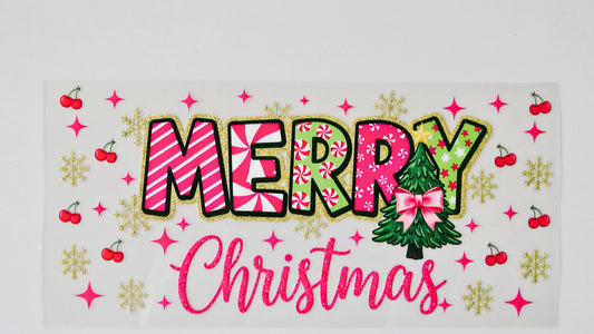 Pink Merry Christmas
