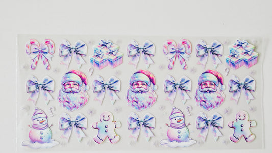 Santa, Snowmen & Bows