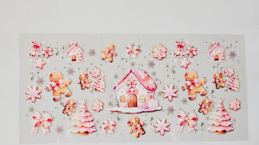 Pink Gingerbread House