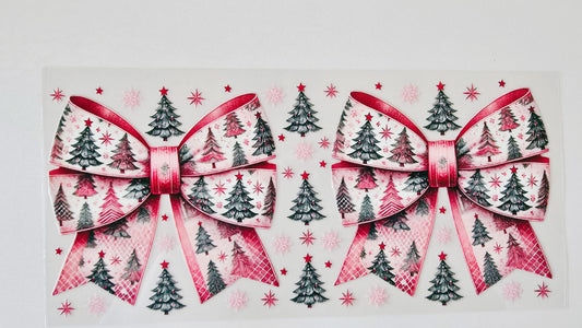 Christmas Tree Pink Bows