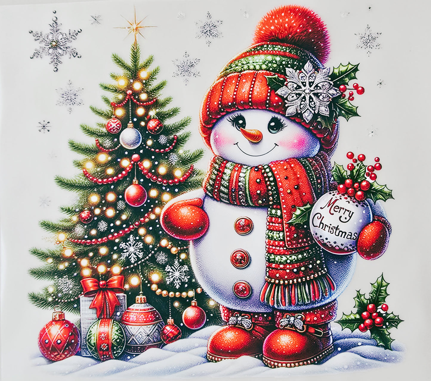 Merry Christmas Snowman (Kids)