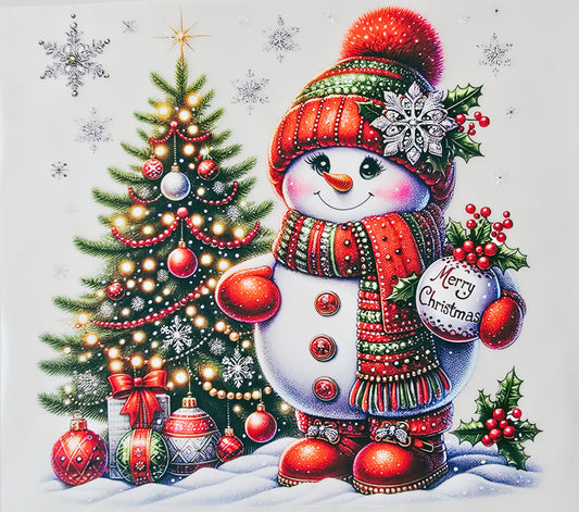 Merry Christmas Snowman (Kids)