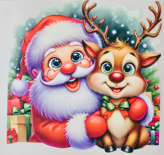 Santa & Reindeer (Toddler)