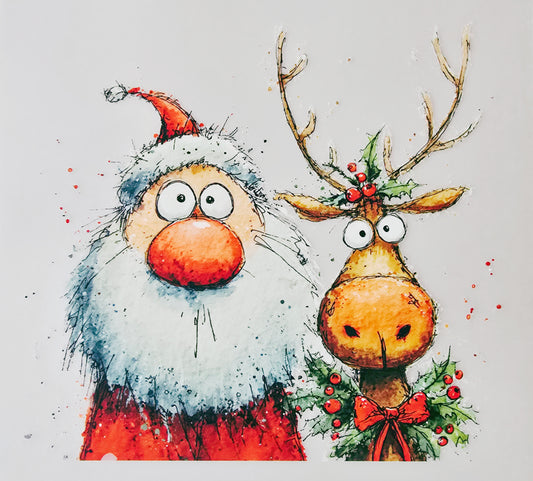 Santa & Reindeer (Toddler)