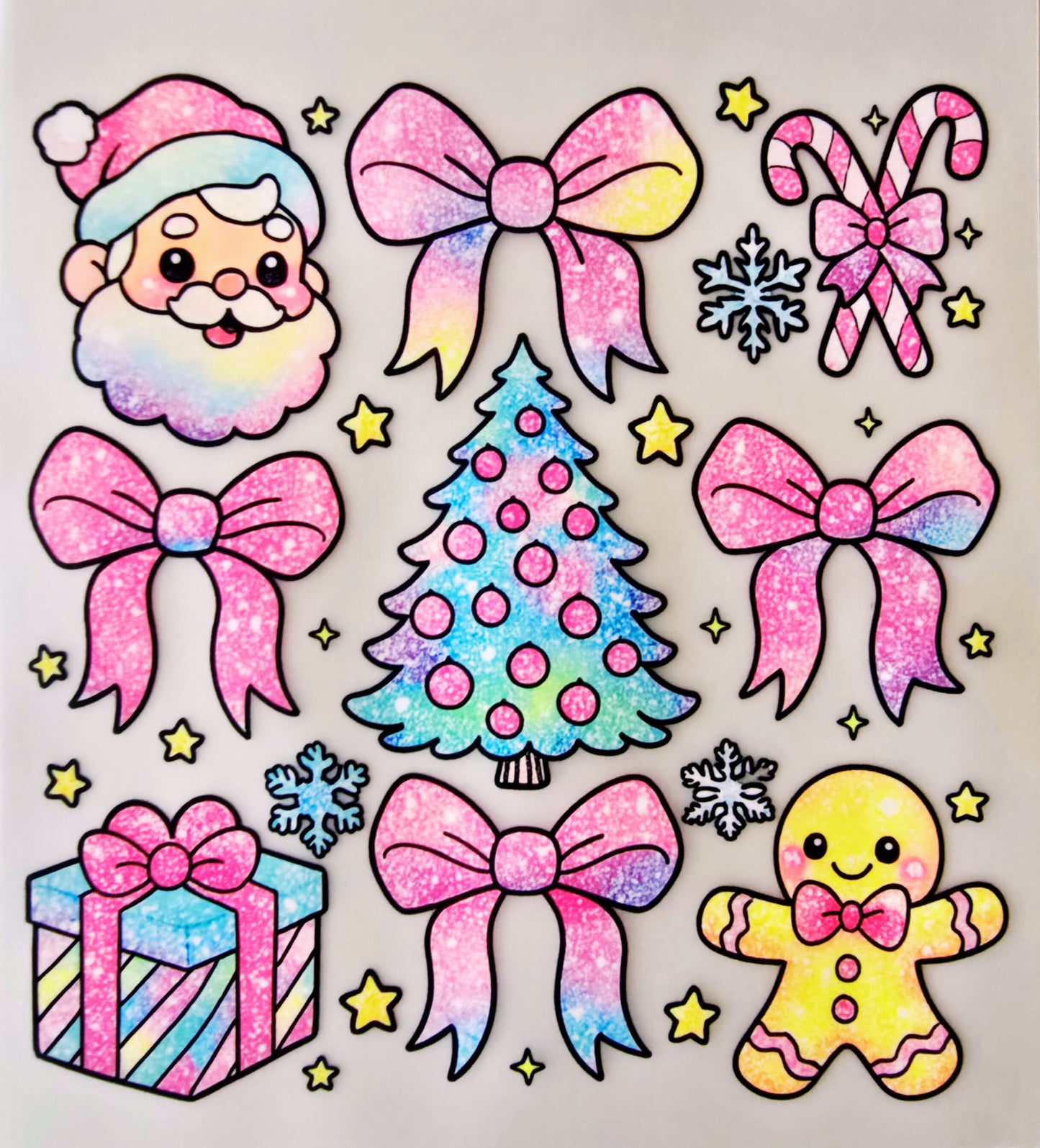 Neon Colored Christmas(Toddler)