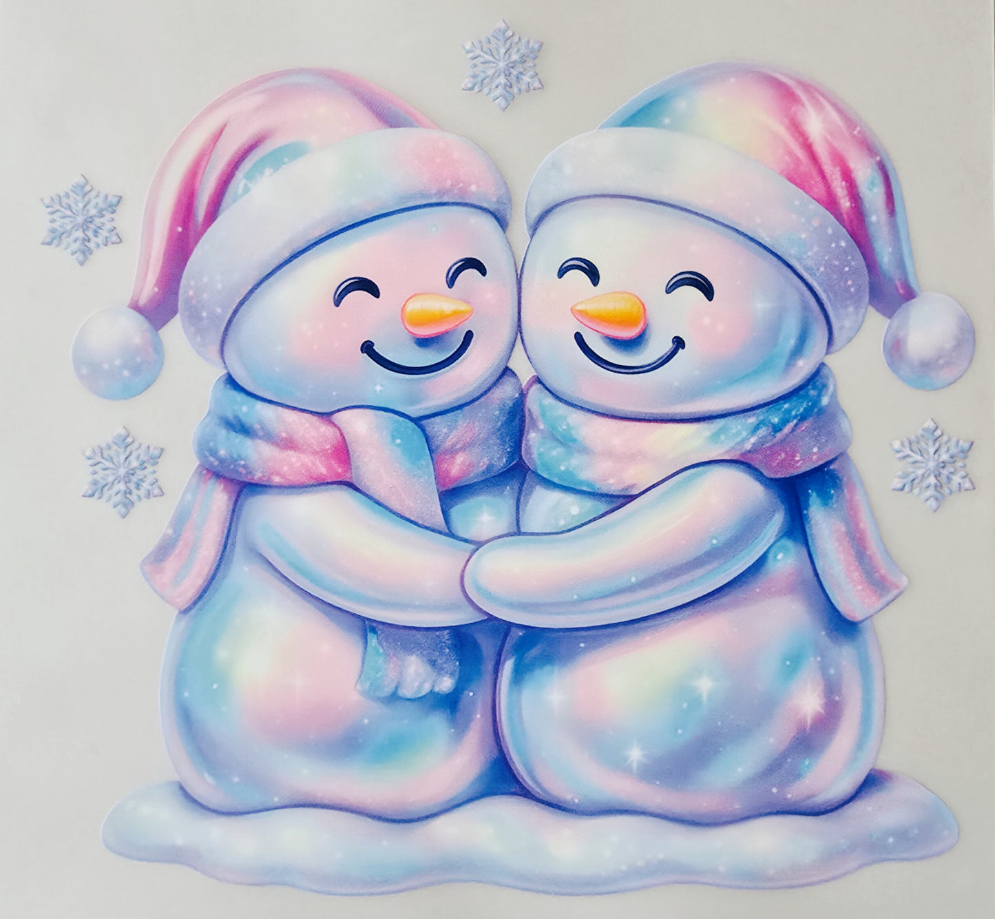Iridescent Snowmen (Kids)