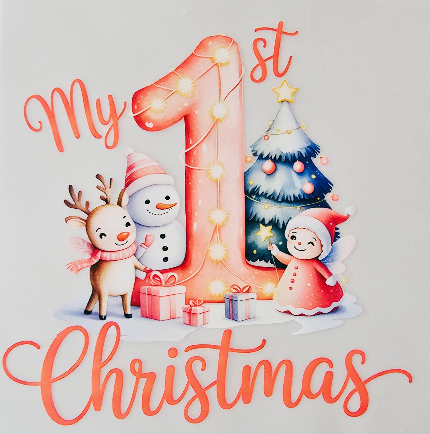Pink My 1st Christmas (Toddler)