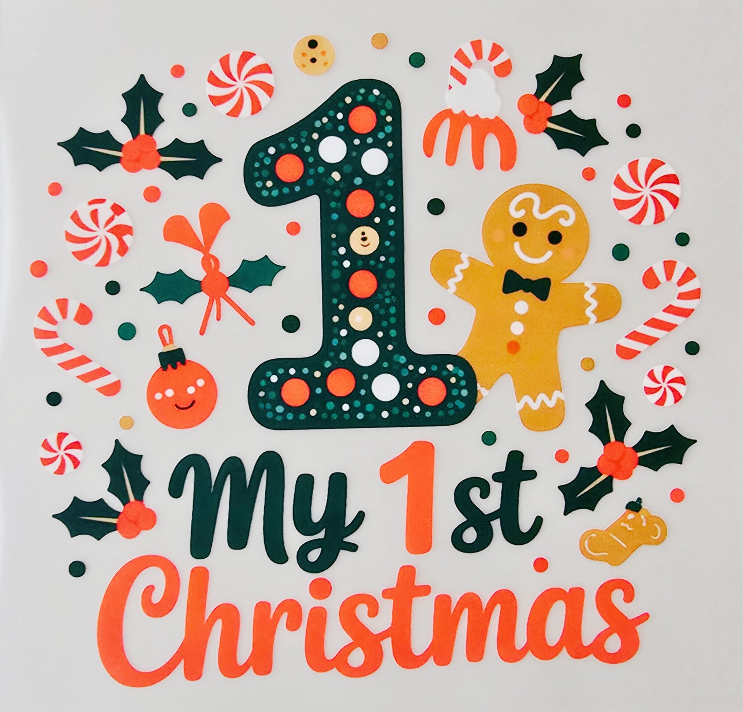 Green & Red, My 1st Christmas (Toddler)