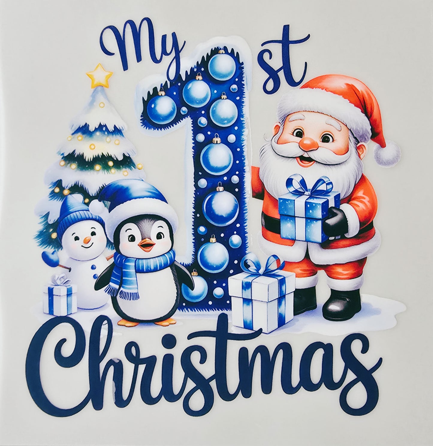 Blue My 1st Christmas (Toddler)
