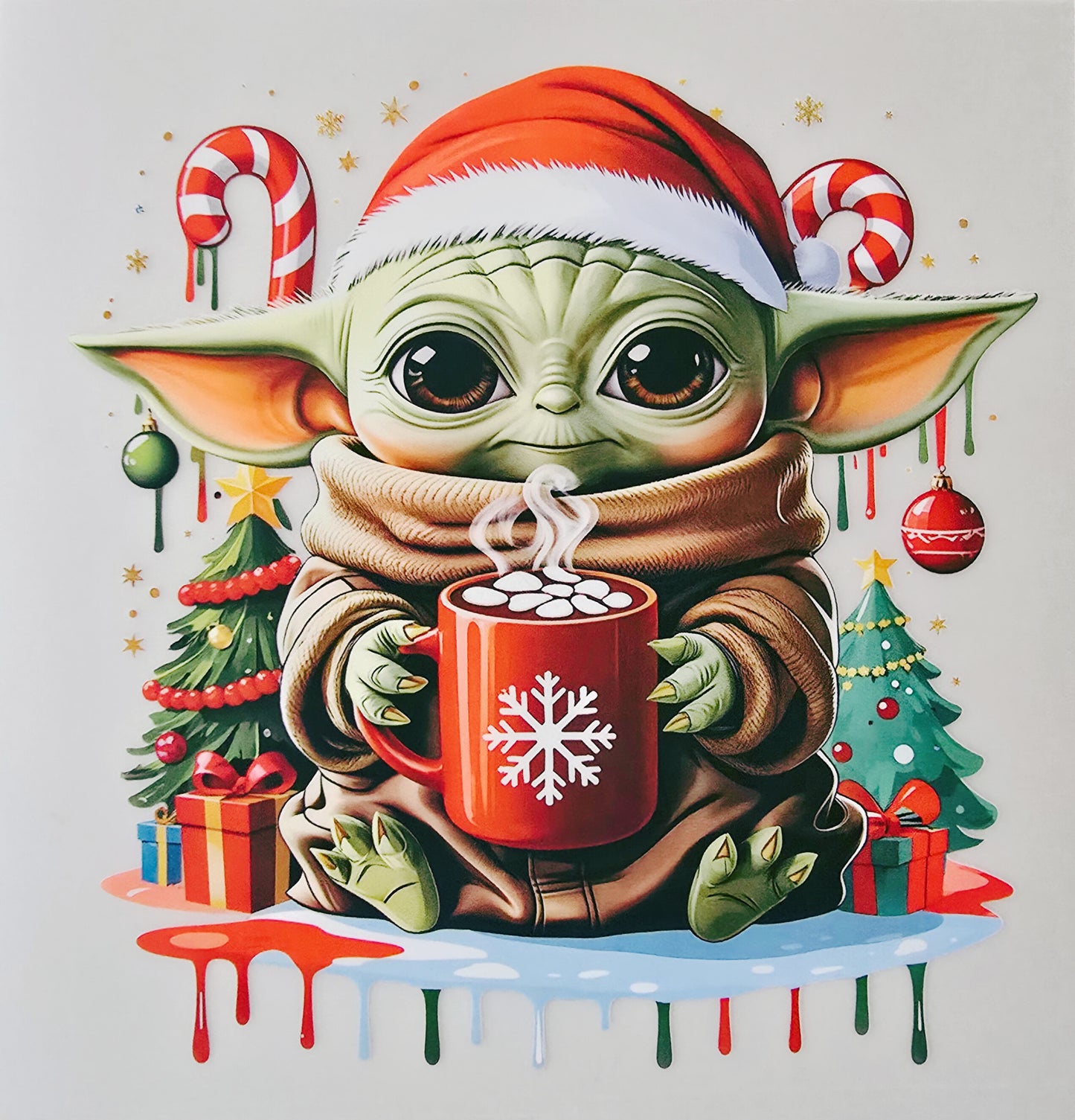 Christmas Yoda (Toddler)