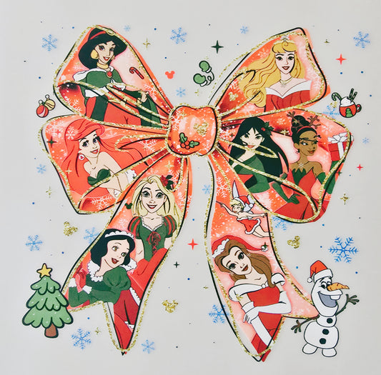 Christmas Princess Bow (Toddler)