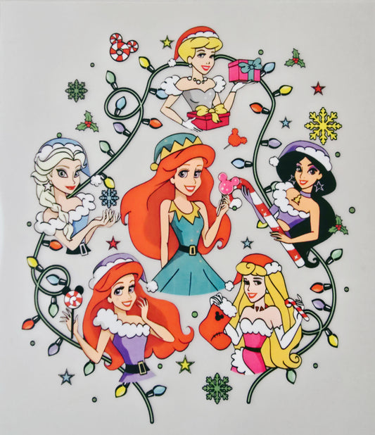 Princesses with Christmas Lights (Toddler)