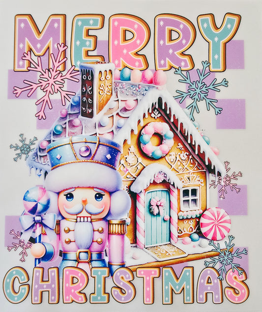Pastel Colored Merry Christmas (Kids)