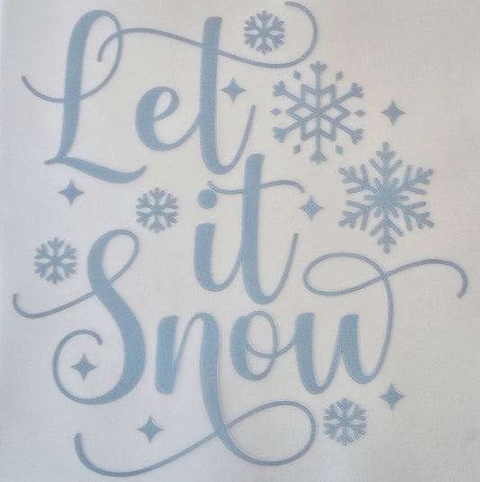 Light Blue Let It Snow (Kids)