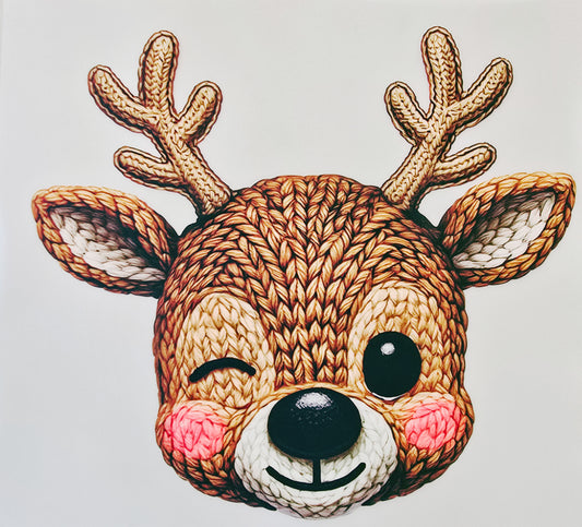 Winking Reindeer (Kids)