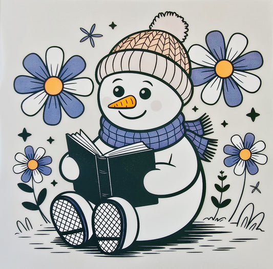 Reading Snowman