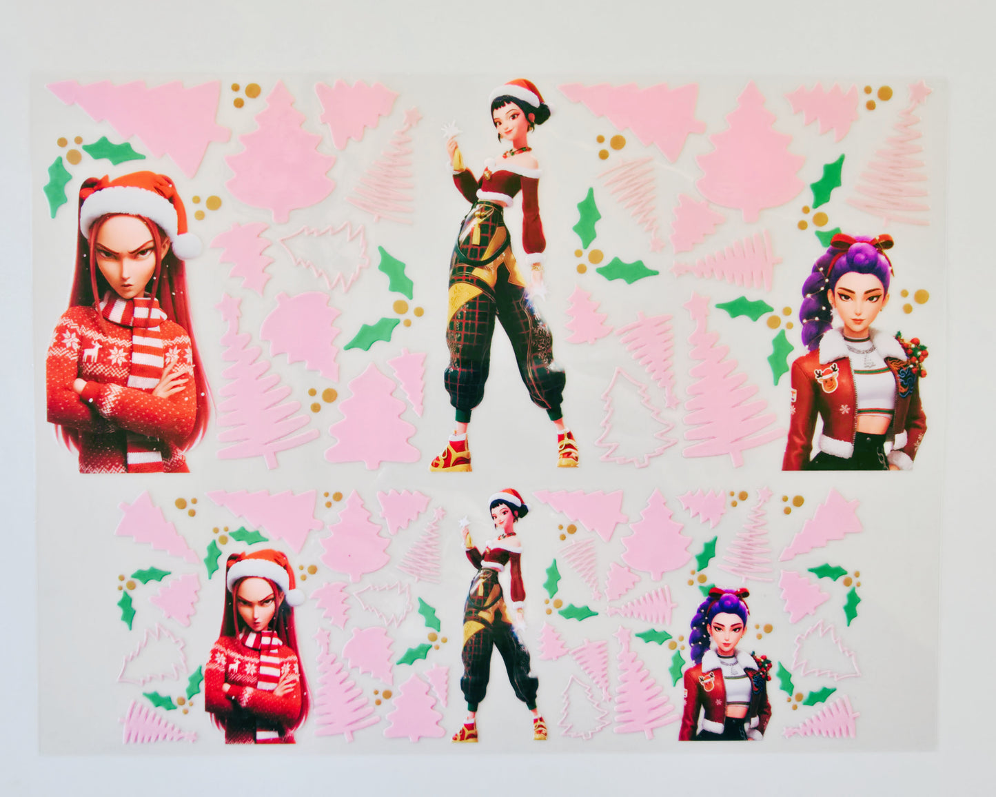 40oz Huntrix Christmas