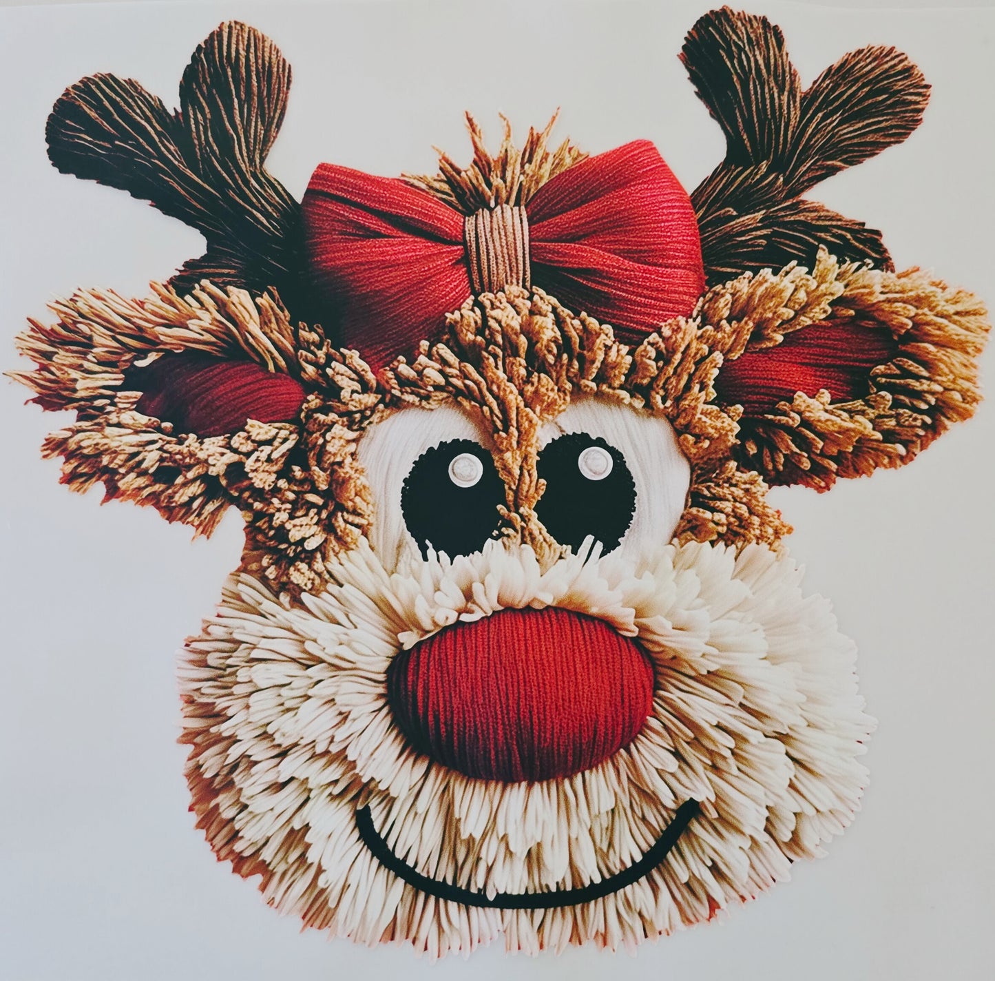 Red Bow Reindeer