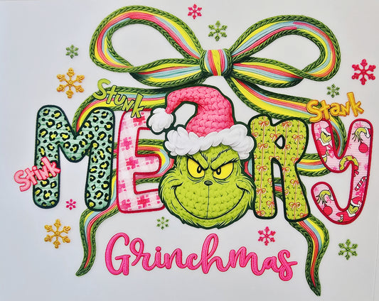 Pink Merry Grinchmas