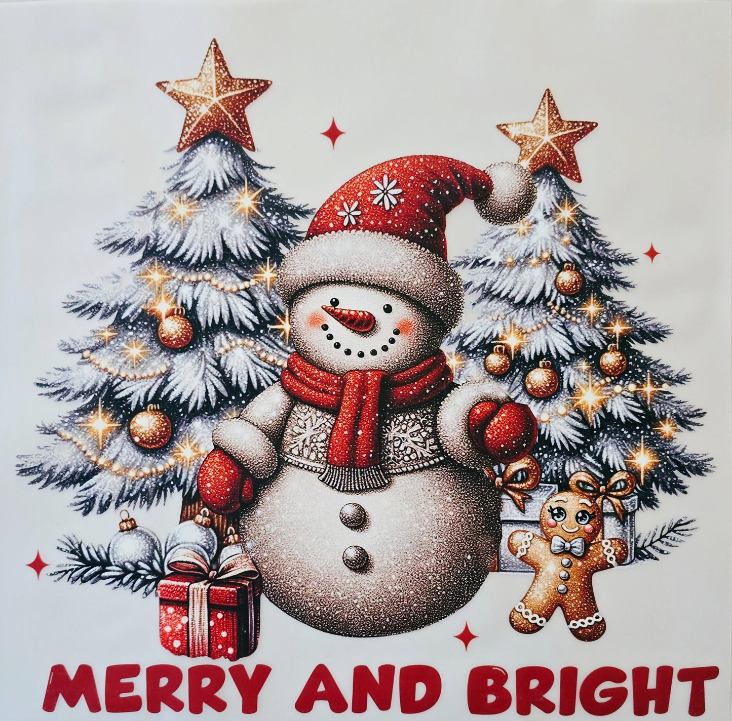 Snowman Merry & Bright