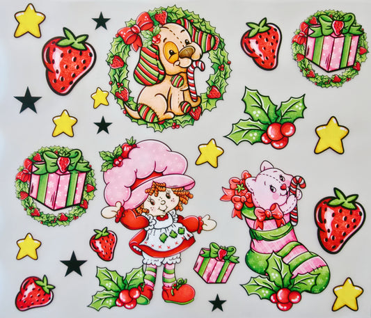 Christmas Strawberry Shortcake
