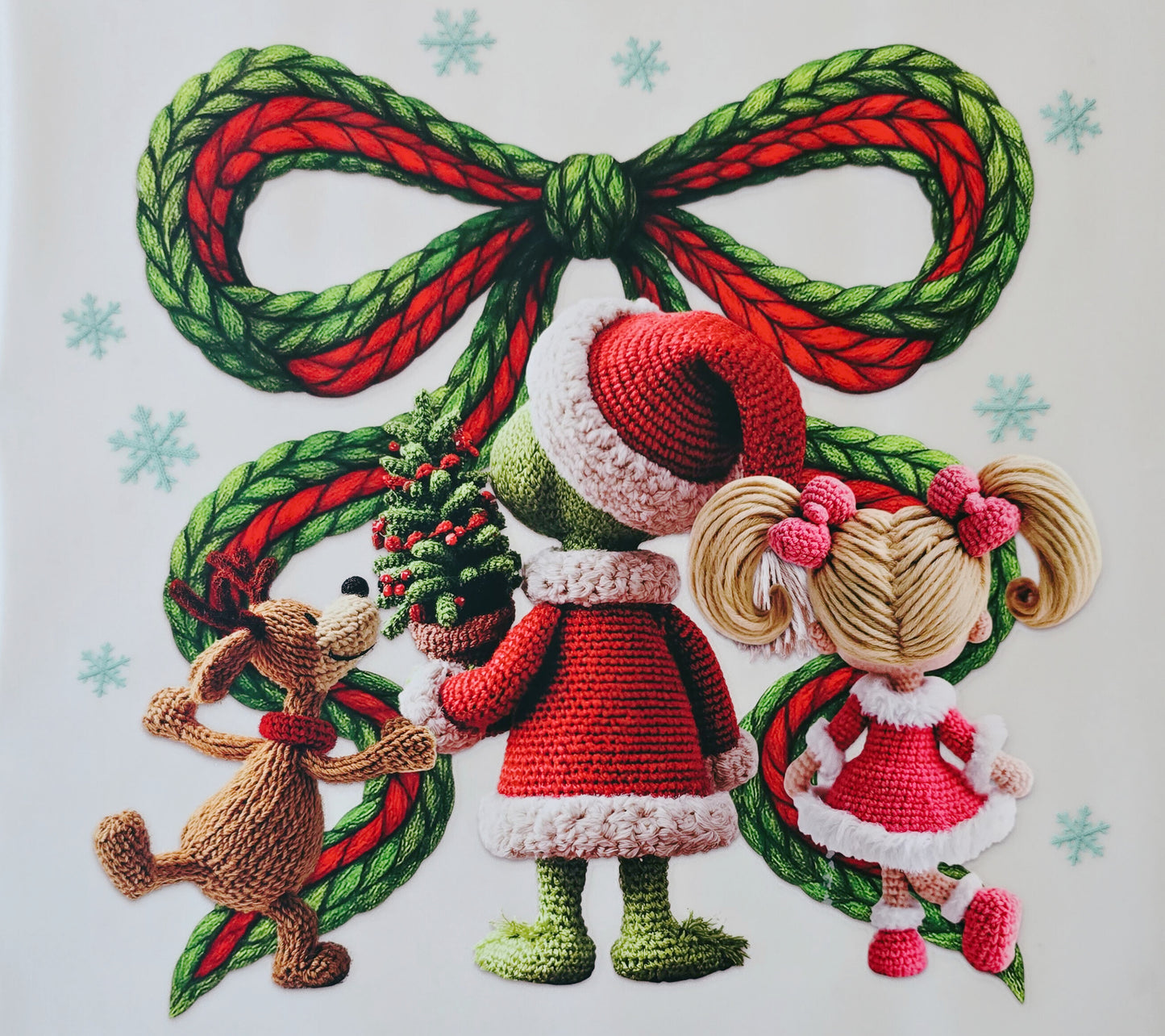 The Grinch, Cindy Lou, & Max
