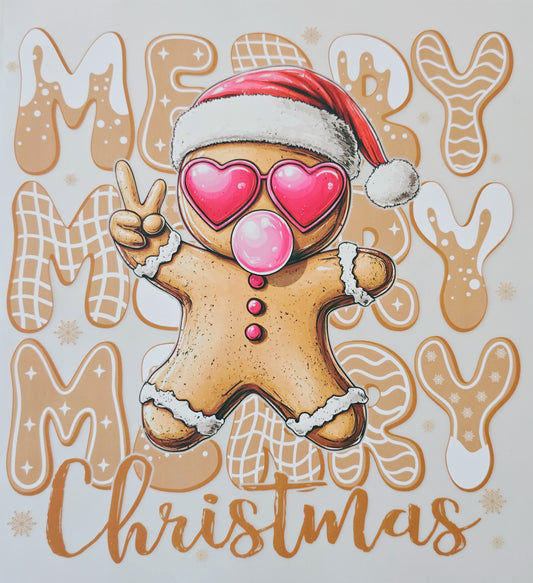 Gingerbread Merry Christmas
