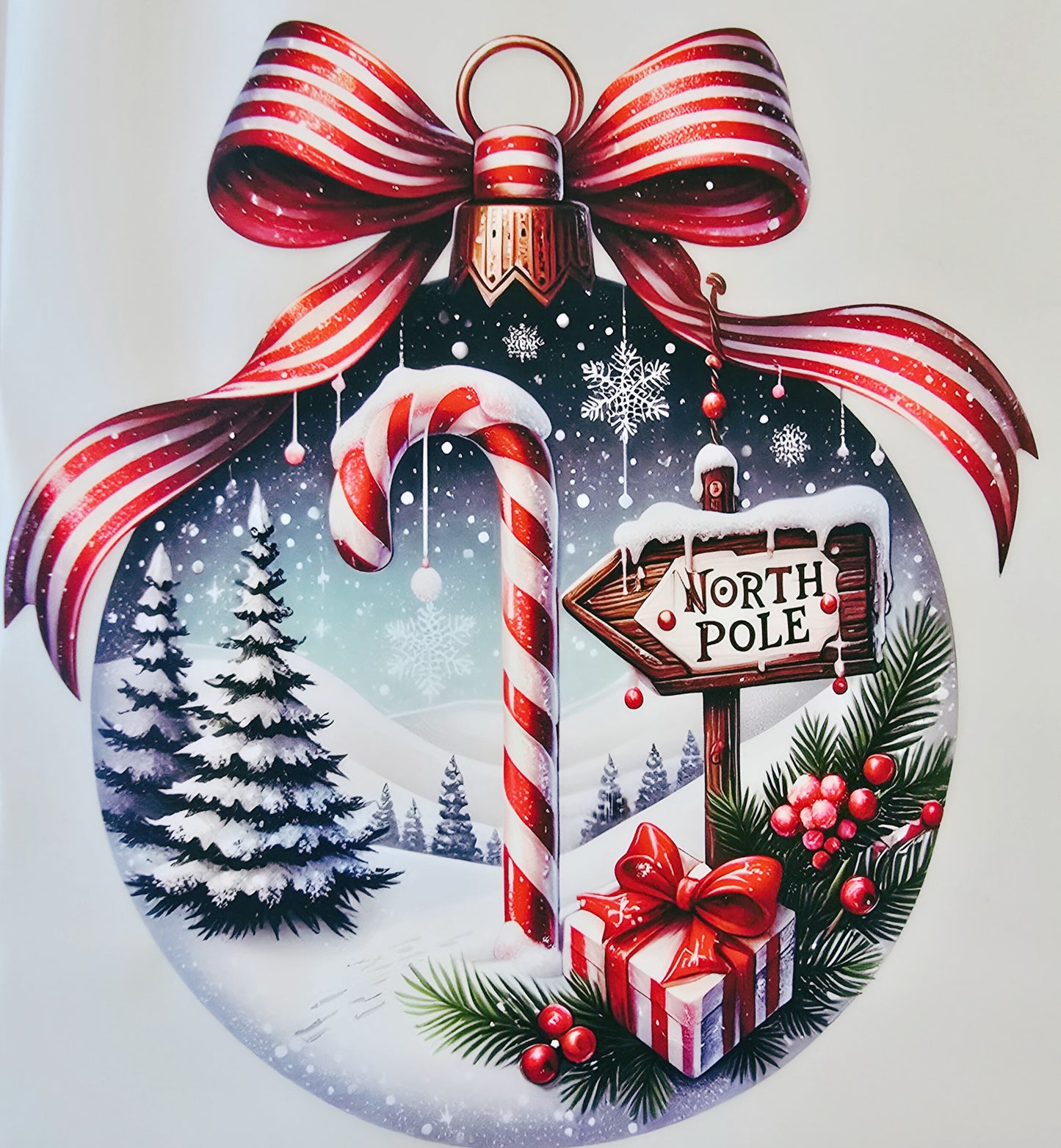 North Pole Ornament
