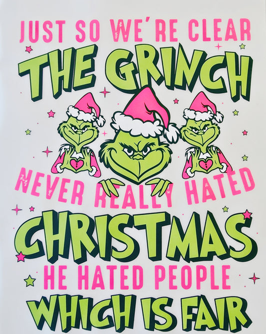 The Grinch Never Really Hated Christmas