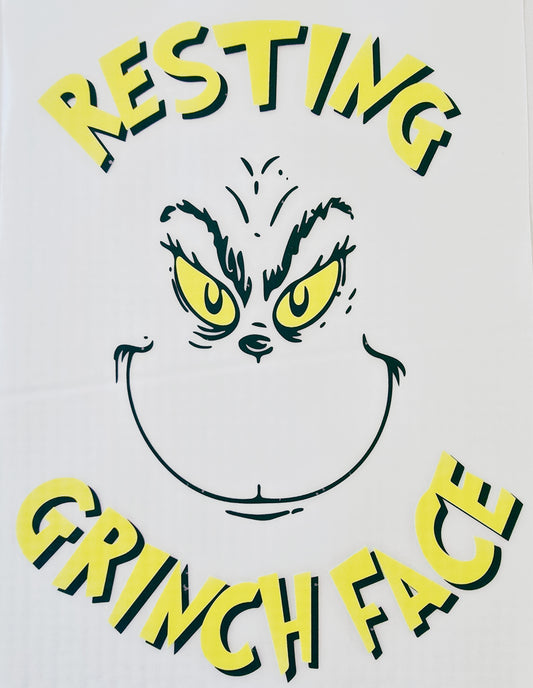 Resting Grinch Face