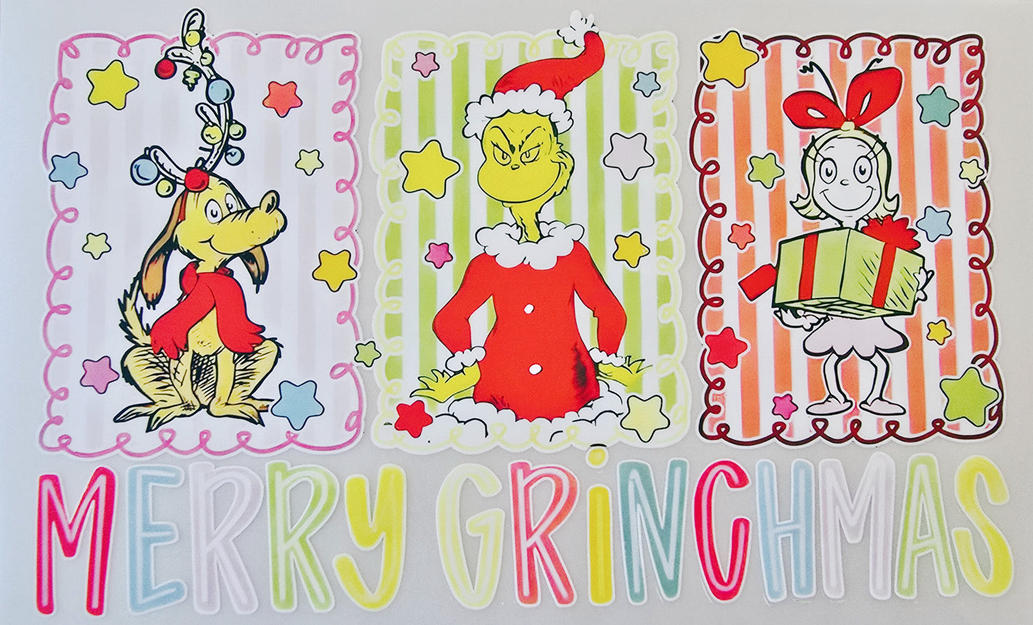 Multicolored Merry Grinchmas