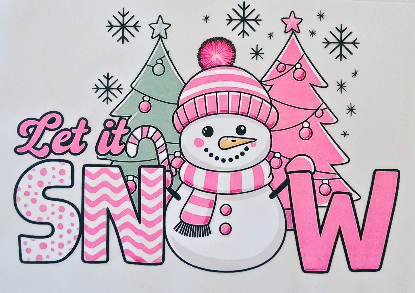 Pink Let It Snow