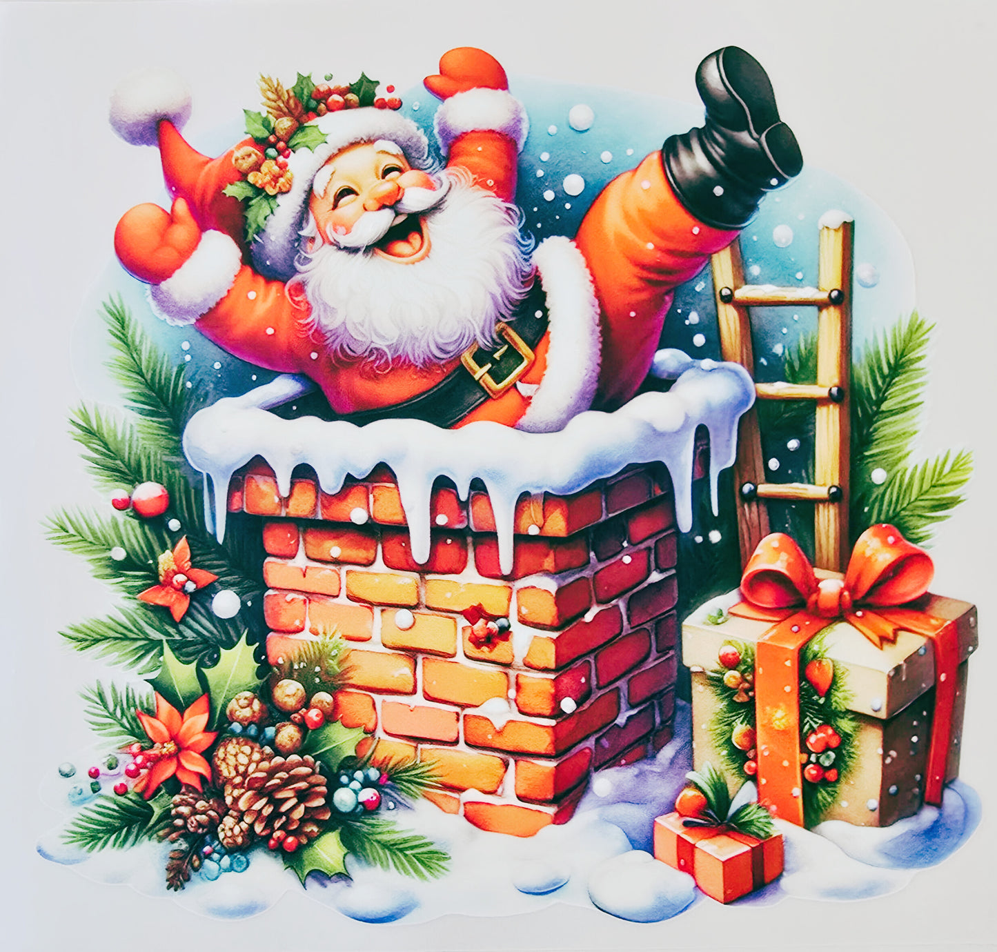 Laughing Santa