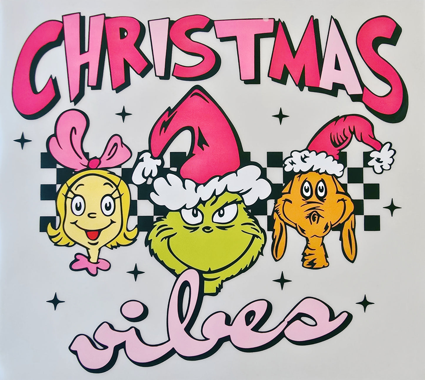 Pink Grinch Christmas Vibes
