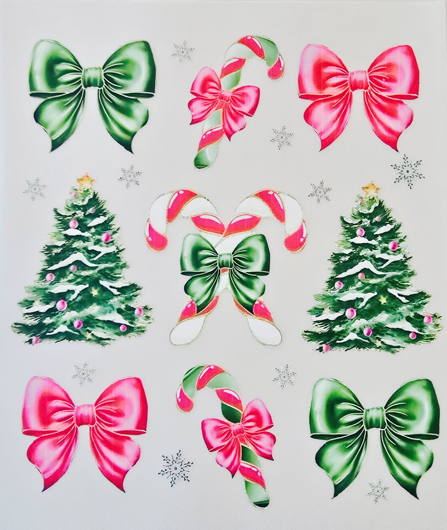 Trees, Candy Canes & Bows