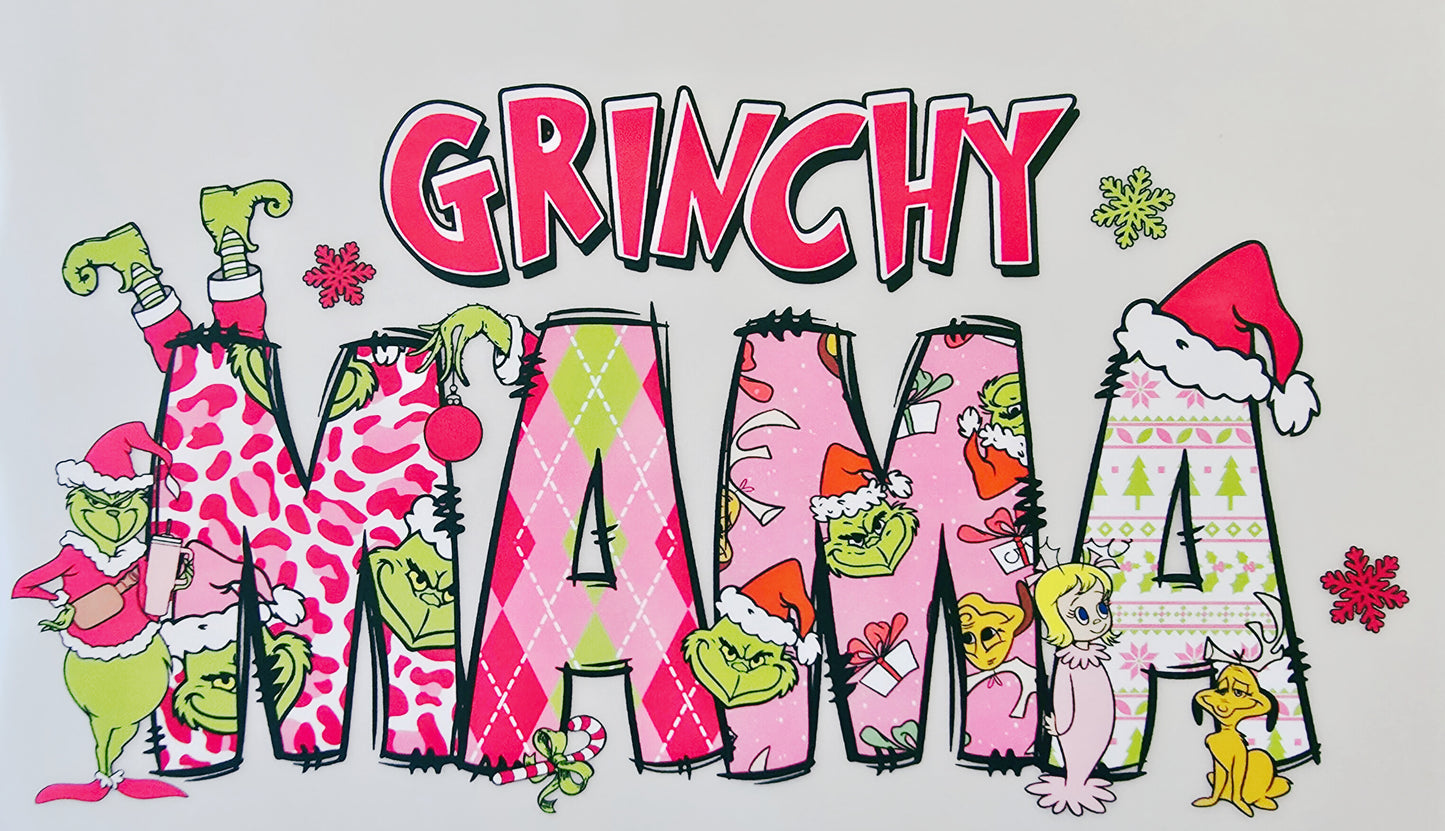 Pink Grinchy Mama