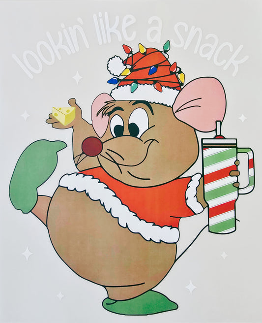 Christmas Gus Gus Lookin Like a Snack