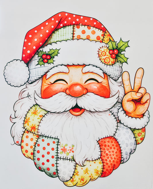 Quilt Santa