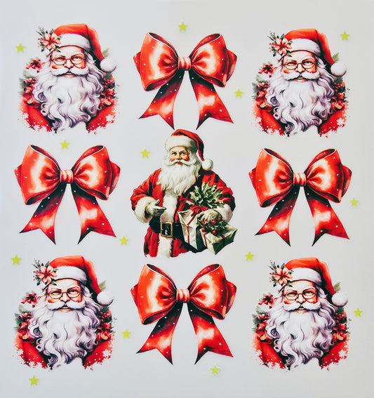Santa Claus & Bows