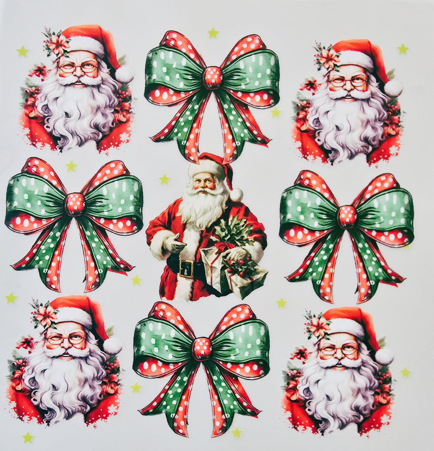 Santa & Christmas Bows