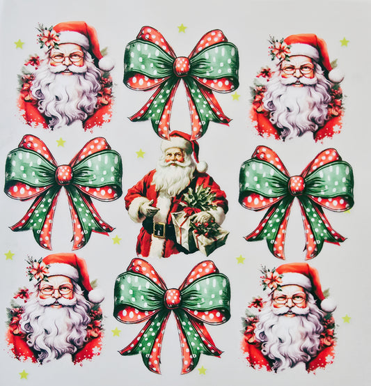 Santa & Christmas Bows