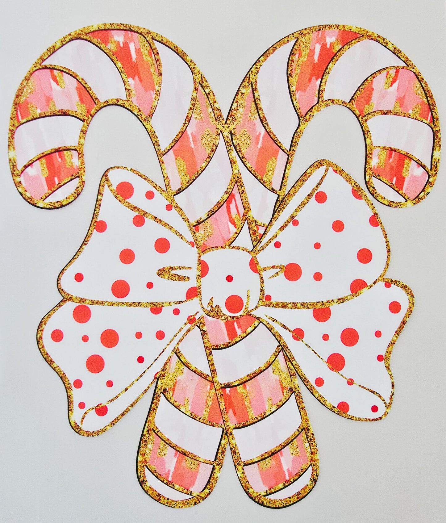 Candy Canes with Bow