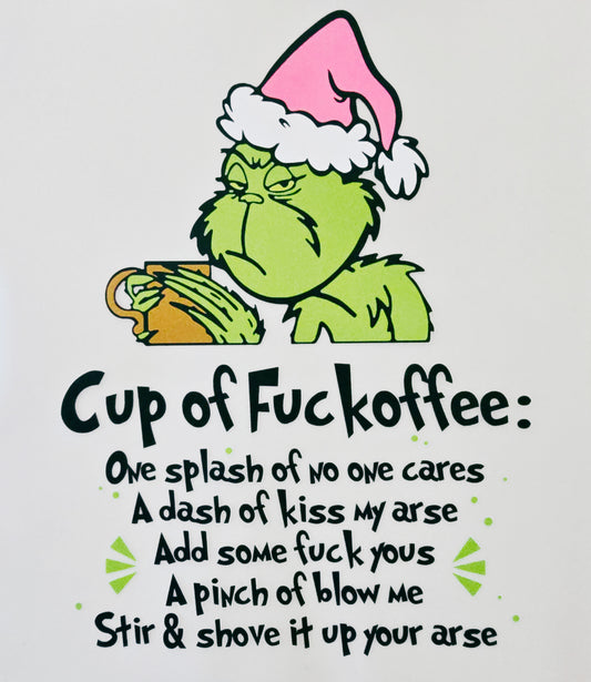 The Grinch Cup of Fuckoffee