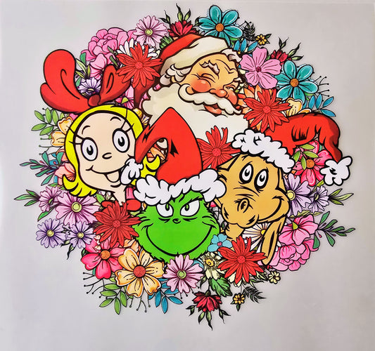 Floral Grinch Characters (Toddler)