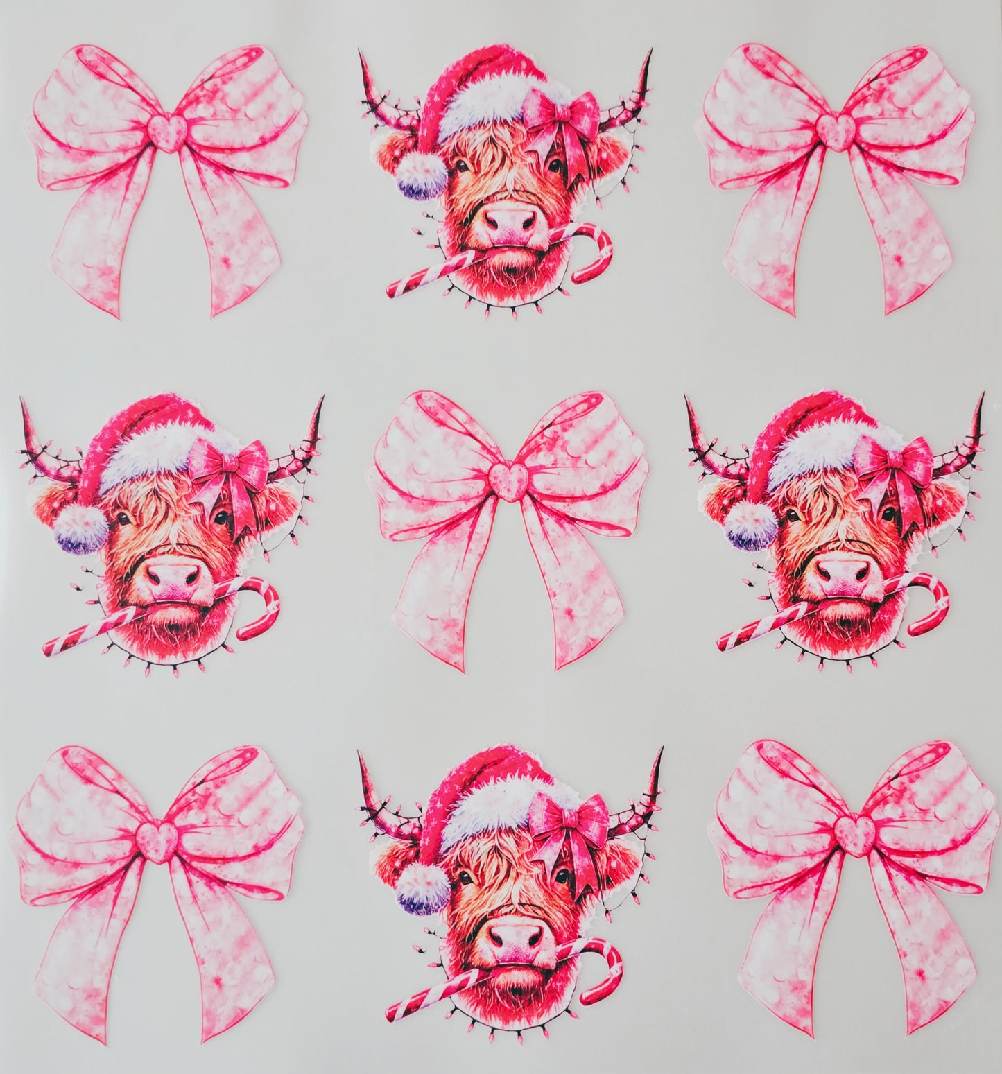 Pink Cows & Bows