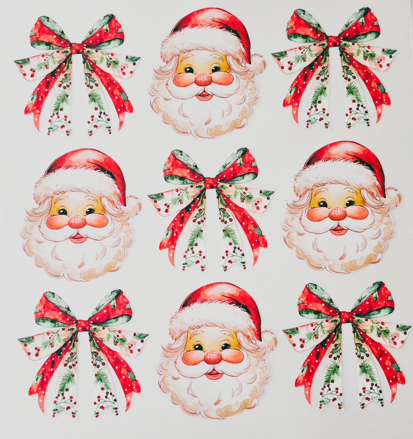 Santa & Bows